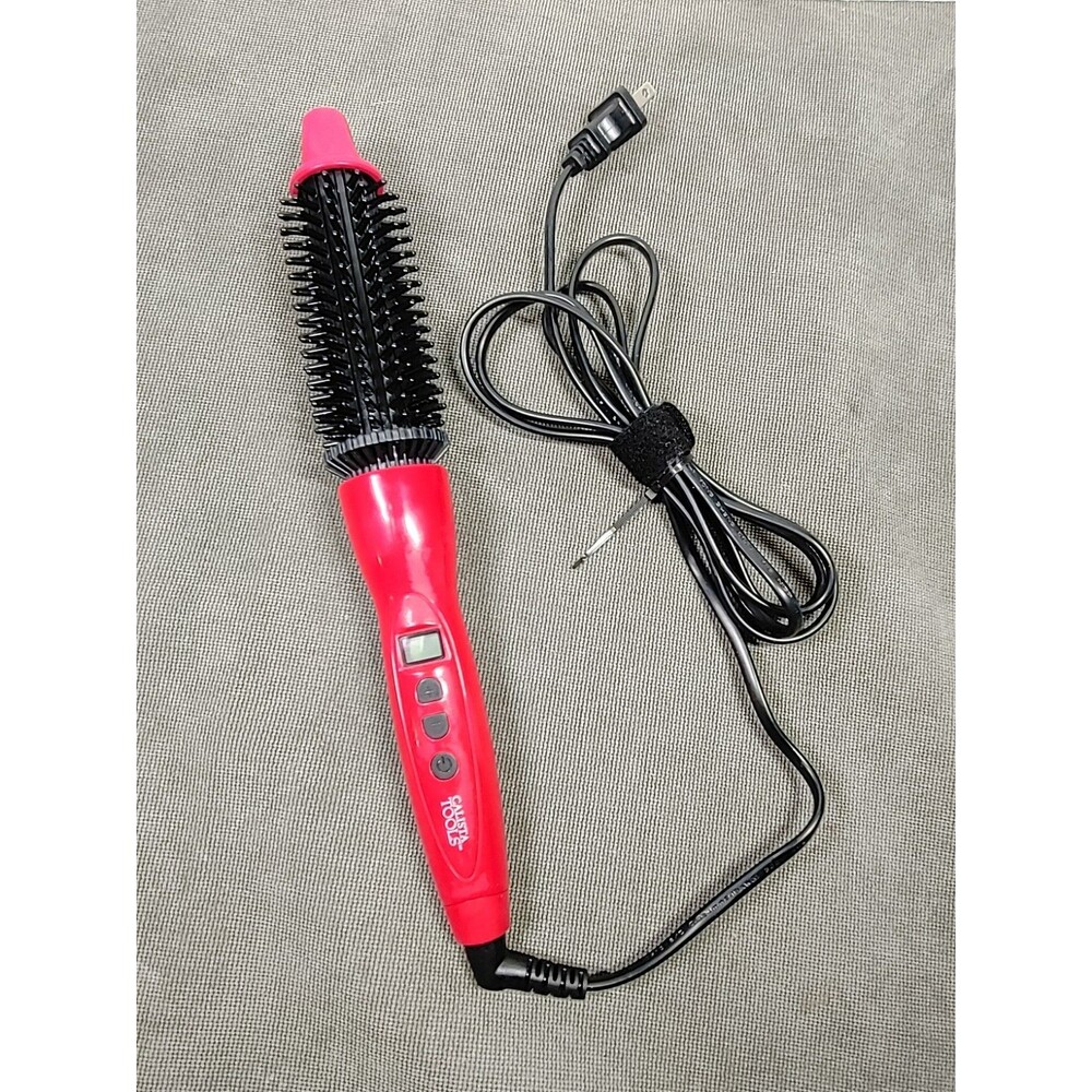 Calista Tools BRU1114A Heated Round Brush Digital RED